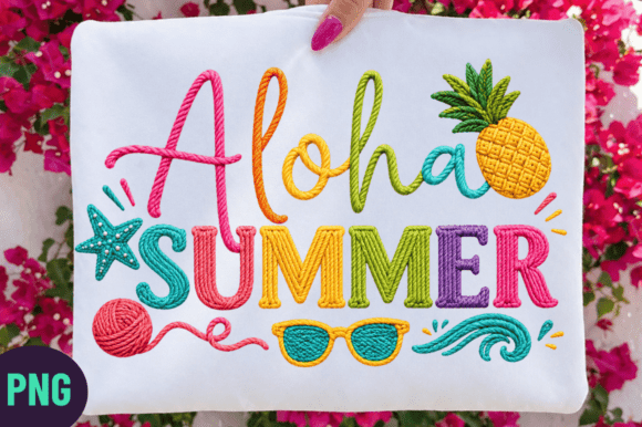 Aloha Summer PNG for Vibrant Sublimation