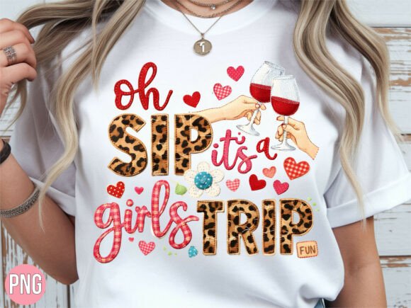 Designing the Perfect Summer Vibe: A Guide to Using Oh Sip Girls Trip Wine Summer Beach PNG for Creative Projects
