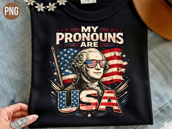 Funny George Washington USA PNG T-shirt: A Guide to High-Quality Digital Design