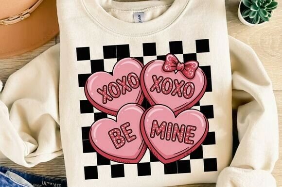 Glitter Valentines PNG & Retro Vibes