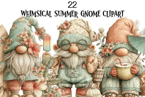 Strategic Branding with Whimsical Summer Gnome Clipart